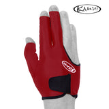 Kamui Billiard Glove QuickDry for Right Hand Red M
