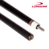 Longoni TP25A Leather Pool Cue w/Luna Nera Shaft