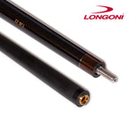 Longoni TJB-22 Jump-Break Cue w/Luna Nera Break Shaft