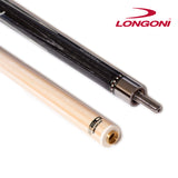 Longoni Nirvana 2 Nox Silver Pool Cue w/S20 Shaft