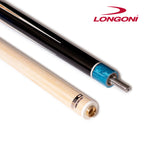 Longoni Galaxy Cyan Lizard Style Leather Pool Cue w/S30 Shaft