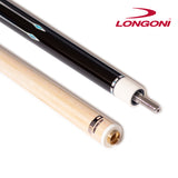 Longoni Black Mamba II Natural Pool Cue w/S30 Shaft