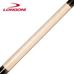 Longoni Flames Wood Pool Cue w/Luna Nera Shaft