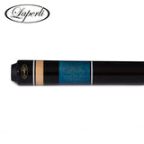 Laperti Estrella Blue Carom Cue w/Maple Shaft w/Cue Case and Accessories