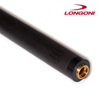 Longoni Luna Nera Pool Cue Break Shaft 12.8 mm VP2 Joint White Ferrule