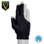 Vaula Pro Billiard Glove for Left Hand Blue M