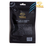 Tiger Cue Tip and Ferrule Protectors, 2-Pack, Aquamarine