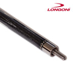 Longoni Nirvana 2 Nox Silver Pool Cue Butt