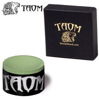 Taom Billiard V10 Chalk Green 1 pc in Branded Box