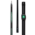 McDermott Vanquish Mach 1 Carbon Fiber Break Pool Cue Linen Wrap  FREE Hard Case
