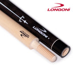 Longoni Ferrara Carom Cue Gray w/E71 Maple Shaft No Wrap