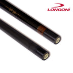 Longoni Sparkle Linen Pool Cue w/Luna Nera Shaft