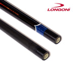 Longoni Papilio Lux Arcobaleno Pool Cue w/Luna Nera Shaft