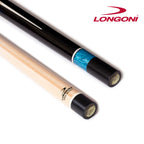 Longoni Galaxy Cyan Lizard Style Leather Pool Cue w/S20 Shaft