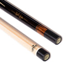Longoni Flames Leather Pool Cue w/S20 Shaft