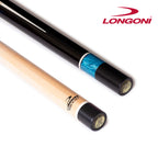 Longoni Galaxy Cyan Lizard Style Leather Pool Cue w/S2 Shaft