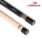 Longoni Nirvana 2 Nox Silver Pool Cue w/S30 Shaft