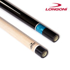 Longoni Galaxy Cyan Lizard Style Leather Pool Cue w/S30 Shaft