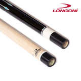 Longoni Black Mamba II Natural Pool Cue w/S30 Shaft