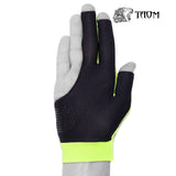 Taom Midas Billiard Glove for Right Hand Lime Yellow L