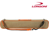 Longoni Giotto Canvas Sand Luxury Cue Case 2 x 4