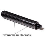 Carbon Fiber Extension with Bumper for Predator Cues 4.25"