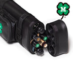 McDermott Billiard Hard Oval Clover Case Black 2x4