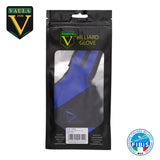 Vaula Pro Billiard Glove for Left Hand Blue XL