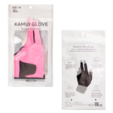 Kamui Billiard Glove QuickDry for Left Hand Pink M