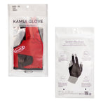 Kamui Billiard Glove QuickDry for Left Hand Red M