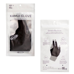 Kamui Billiard Glove QuickDry for Left Hand Black M