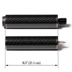 Carbon Fiber Extension with Bumper for Predator Cues 8.3"