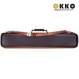 OKKO Billiard Soft Case Brown/Dark Brown 4x8