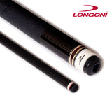 Longoni TP25A Leather Pool Cue w/Luna Nera Shaft