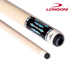 Longoni Black Mamba II Natural Pool Cue w/S20 Shaft