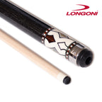 Longoni Nirvana 2 Nox Silver Pool Cue w/S2 Shaft