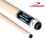 Longoni Black Mamba II Natural Pool Cue w/S2 Shaft