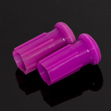 Tiger Cue Tip and Ferrule Protectors, 2-Pack, Amethyst