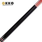 OKKO B-1 Pool Cue w/Maple Shaft, 18 oz, w/Cue Case and Accessories