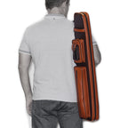 OKKO Billiard Soft Case Brown/Dark Brown 2x4