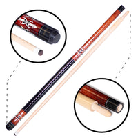 Buffalo Triton S3 Carom Cue w/Maple Shaft w/Cue Case and Accessories