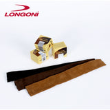 Longoni Toscana Leather Hand Grip Black