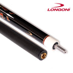 Longoni Dutch Lion Carom Cue w/Luna Nera Shaft