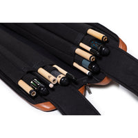 OKKO Billiard Soft Case Brown/Dark Brown 4x8
