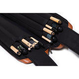 OKKO Billiard Soft Case Brown/Dark Brown 4x8