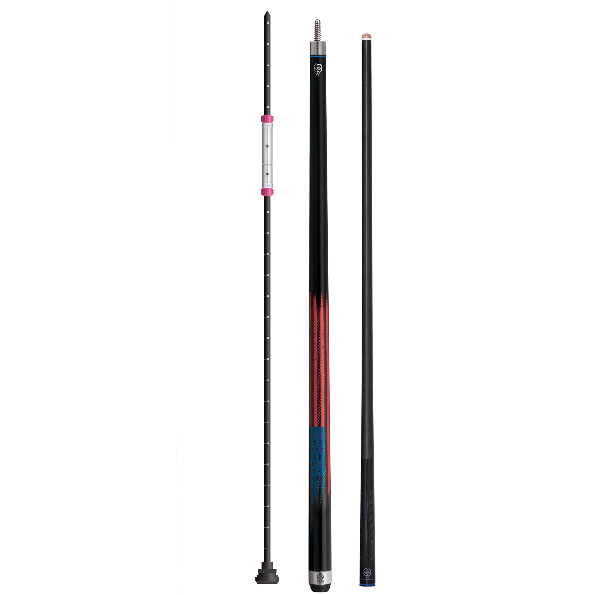 McDermott Vanquish VQ1 Carbon Fiber Playing Pool Cue 12.5 mm Tip