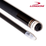 Longoni TP25A Leather Pool Cue w/Luna Nera Shaft