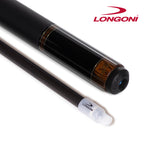 Longoni Sparkle Leather Pool Cue w/Luna Nera Shaft