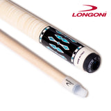 Longoni Black Mamba II Natural Pool Cue w/S2 Shaft