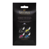 Taom Midas Billiard Glove for Left Hand Lime Yellow XL